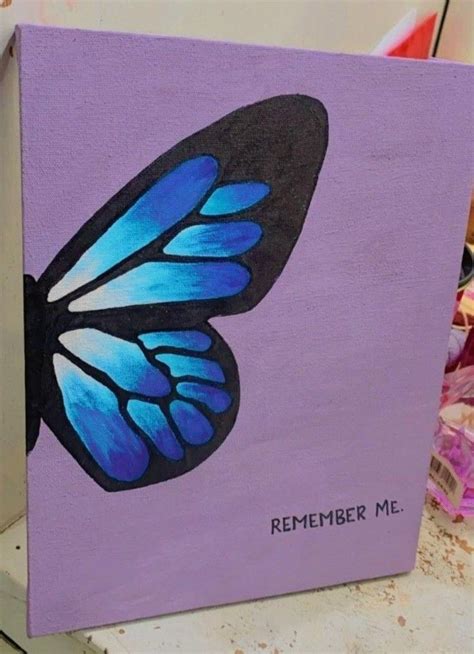 Pin By Canvas Ideas On Mariposas Butterfly Hand Painting Art