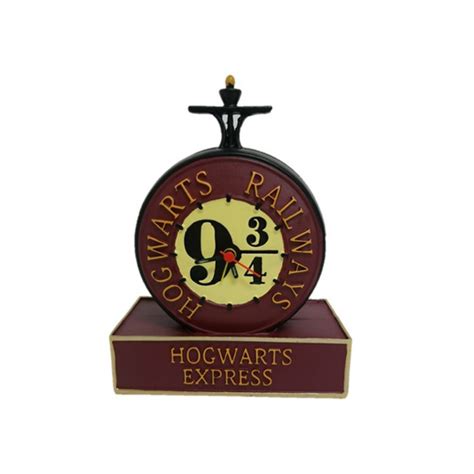 Horloge Harry Potter Poudlard Quai 9 3 4 Sur Kas Design