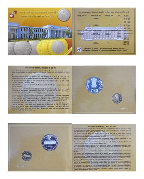 60 Years of India Govt Mint-Kolkata