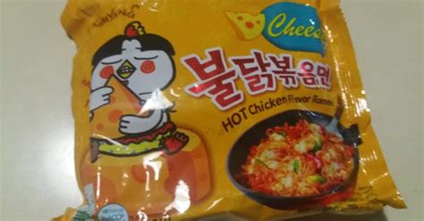 El diario de Yuuki Samyang Hot Chicken Flavor Ramen Cheese Reseña variada FAIL