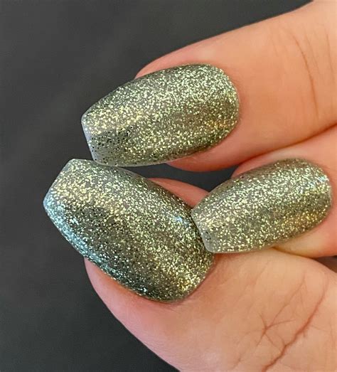 NEW Green Nail Polish Glitter Polish : GREEN for the HOLIDAYS - Etsy