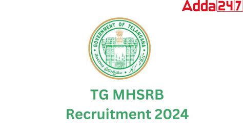 Tg Mhsrb Recruitment Apply Online For Civil Assistant Surgeon