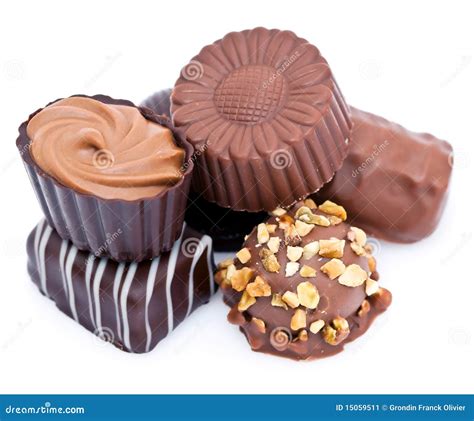 Luxurious Chocolates Stock Image Image Of Calorific 15059511