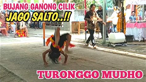 Aksi Bujang Ganong Cilik Turonggo Mudho Live Di Desa Tlogorejo