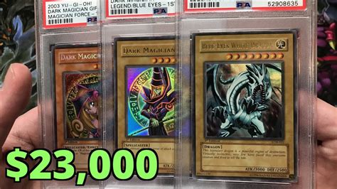 Insane 23 000 Yugioh Card Psa Graded Return Youtube