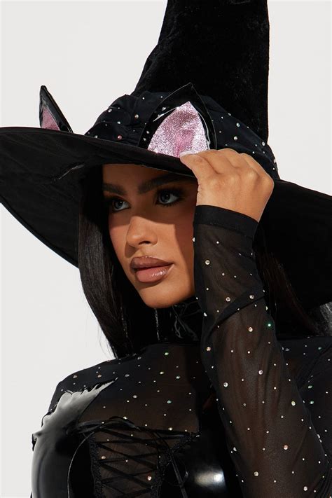 Bewitching Cat 3 Piece Costume Set Black Fashion Nova Costumes