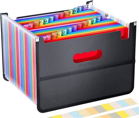 Amazon Pockets Accordian File Organizer Expanding Filing Box