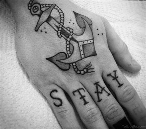 50 Outstanding Anchor Tattoos On Hand Tattoo Designs