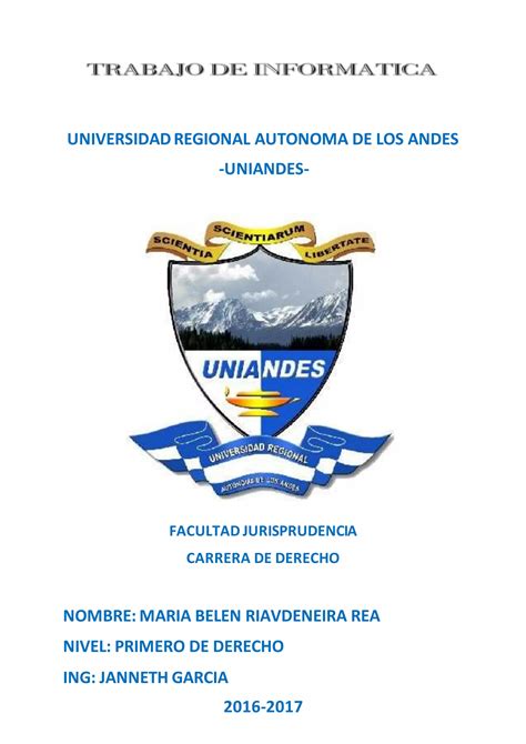 Universidad Regional Autonoma De Los Andes Pdf