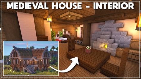 Minecraft How To Build A Medieval House Interior Tutorial 2020