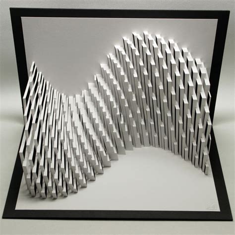 Ullagami Gallery Geometric Kirigami Pop Ups Paper Sculpture Paper