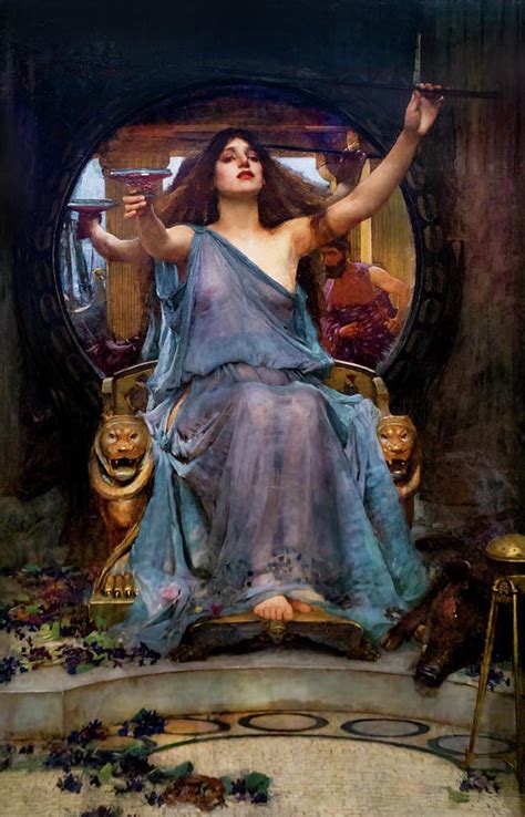 Circe Offering The Cup To Ulysses Photograph By Weston Westmoreland