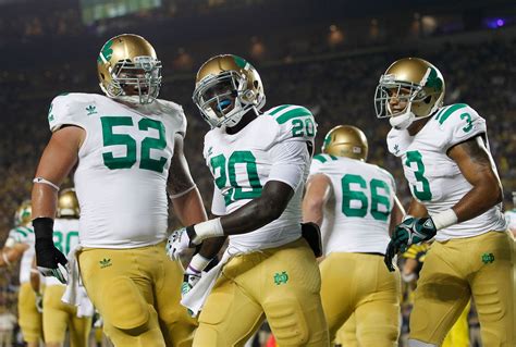 The 2007 Notre Dame Football Season Those Beautiful Green Jerseys