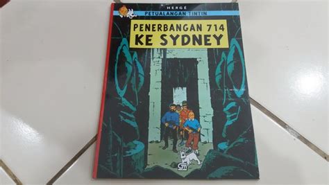 Jual Komik Petualangan Tintin Penerbangan 714 Ke Sydney Di Lapak