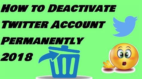 How To Deactivate Twitter Account Permanently Youtube