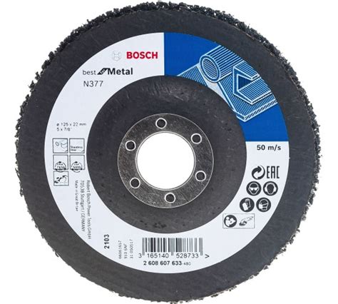 Отзывы о зачистном круге 125 мм Best for Metal Bosch 2608607633. Читать ...