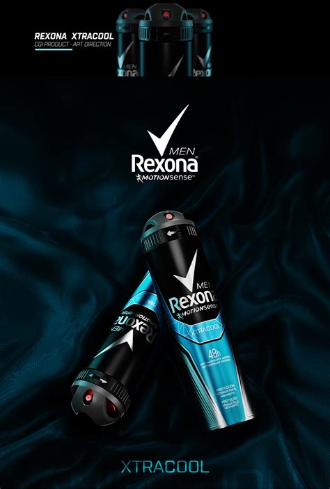 Rexona Motion Sense - Xtracool | CGI Product on Behance