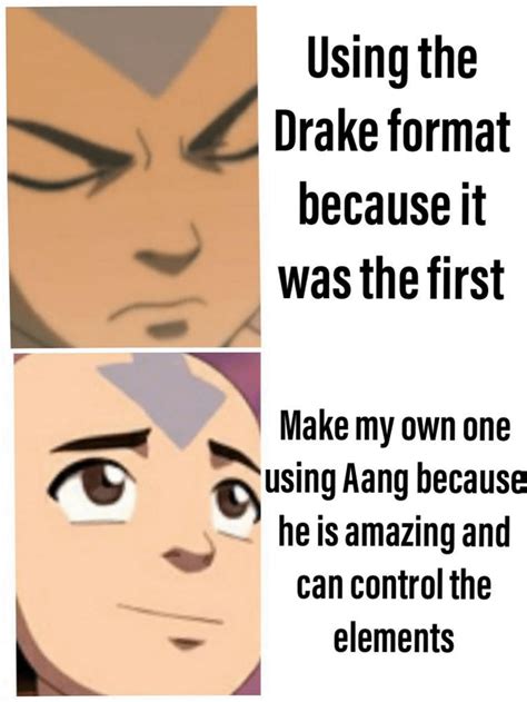 Aang makes such good memes : r/lastairbendermemes