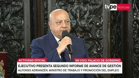 Ministerio De Trabajo On Twitter Rt Noticiastvperu 🔴ministro Adrianzén El Mtpe Persiste