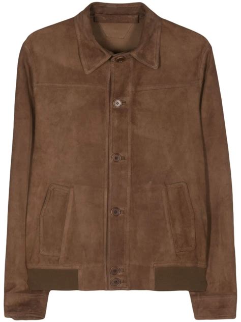 Salvatore Santoro Button Up Suede Jacket Eraldo Us