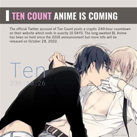 Ten Count Anime Announced Yaoi Worshippers Amino