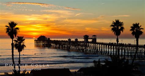 Oceanside Pier At Sunset California 27611