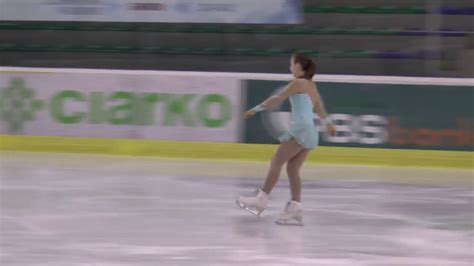 Gabriela PAULICZEK FS Solistki Junior Ml B OOM 2018 YouTube