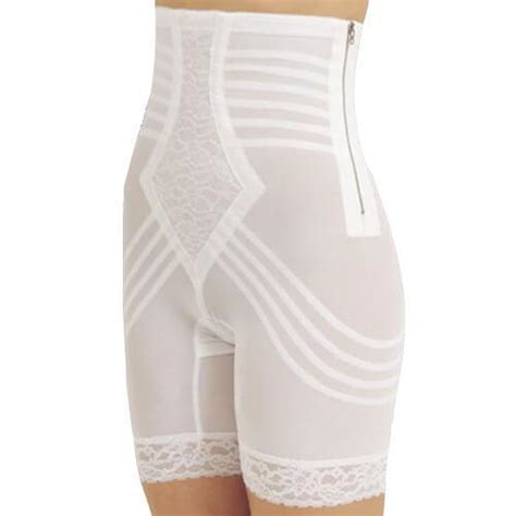 Rago 6201 High Waist Tummy And Thigh Shaper Rago Rago Shapewear