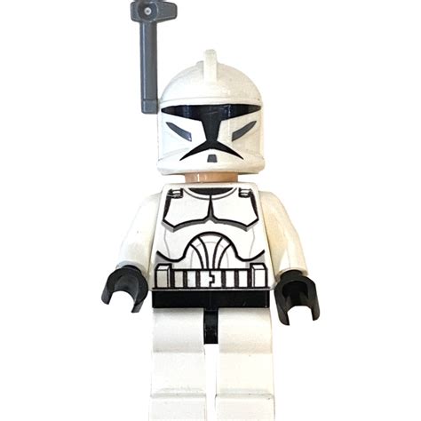 LEGO Clone Trooper con Antena Minifigura de la librería Brick Owl