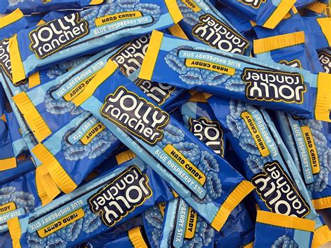 Jolly Rancher Hard Candy Fun Size Blue Raspberry Stix Pack Of 2