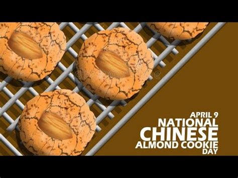 Happy National Chinese Almond Cookie Day Chinesealmondcookieday