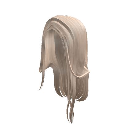 Flowy Straight Hair Blonde Roblox Item Rolimon S