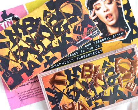 Urban Decay Naked Half Baked Palette Bronze Toned Neutrals