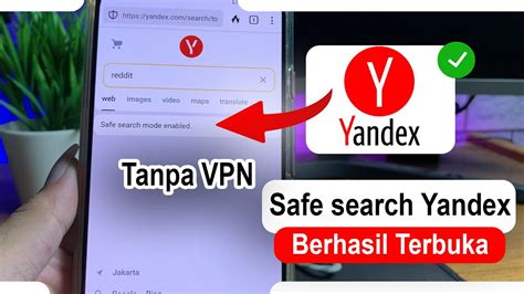 Yandex Masih Muncul Safe Search Mode Enabled Gunakan Cara Ini Tanpa