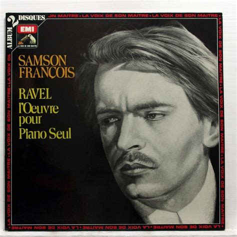 Samson Fran Ois Ravel Work For Solo Piano Double Lp Gatefold For