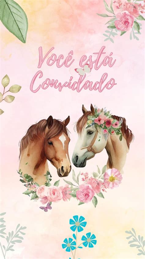 Convite Haras Florido Em Anivers Rio De Rodeio Convite De