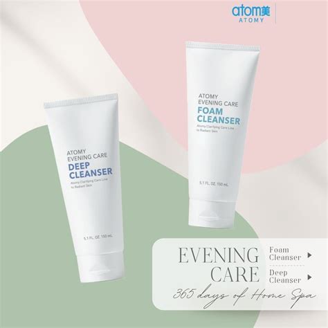 Atomy Evening Care Foam & Deep Cleanser | Cleanser, Foam cleanser ...