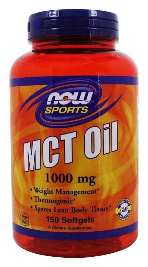 NOW Foods MCT Oil 1000 Mg 150 Softgels 2 Pack Walmart