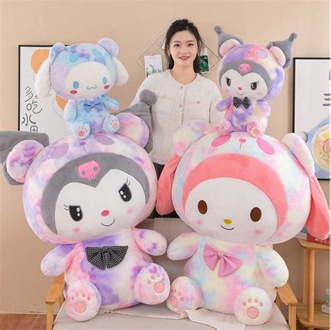 ThỎ Melody Tai DÀi ThỎ Kuromi ThỎ Cinnamoroll GẤu BÔng HoẠt HÌnh Sanrio LÔng MỊn MẪu MỚi DỄ