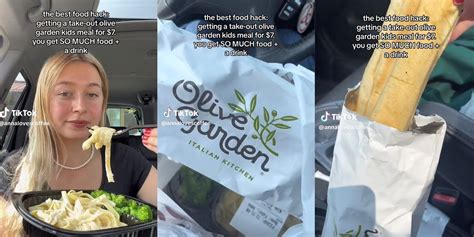 Olive Garden Customer Shares 7 Kids Meal Hack