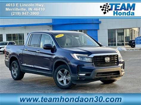 Certified Pre Owned 2023 Honda Ridgeline AWD RTL E Crew Cab Pickup In