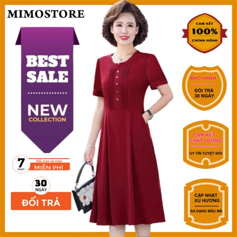 Bộ sưu tập hơn mẫu đầm dự tiệc big size trung niên hot nhất