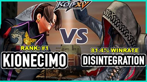 Kof Xv Kionecimo Duo Lon Kyo Iori Vs Disintegration Kukri B Jenet