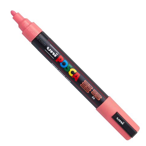 Marcador Uni Posca Pc M Rosa Coral Librer A Irbe Bolivia