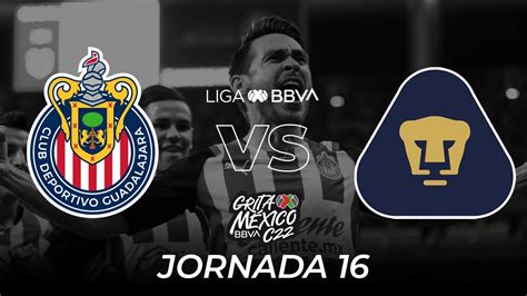 Resumen Y Goles Chivas Vs Pumas Liga Bbva Mx Grita M Xico C