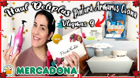 VLOGMAS 9 HAUL DELIPLUS PERFUMERÍA MERCADONA DICIEMBREY MÁS COMPRAS