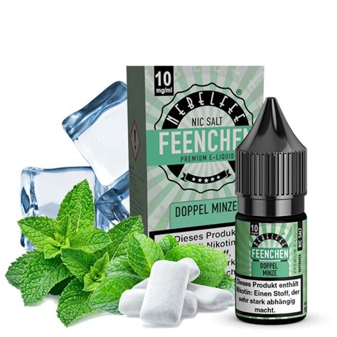 Nebelfee Doppel Minze Feenchen Nicsalt Liquid Ml Mg Mit Bandero