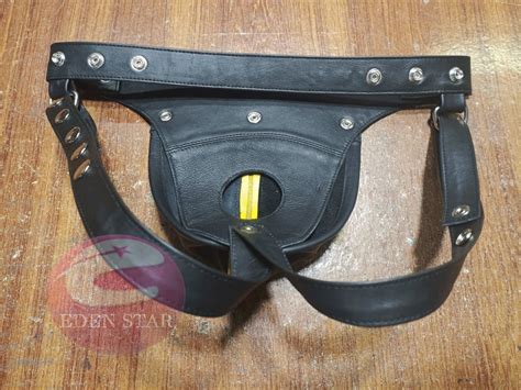 Handmade Leather Jockstrap Gay Leather Thong Slip String Etsy