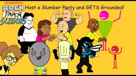 Rock Paper Scissors Host A Slumber Party Grounded Youtube