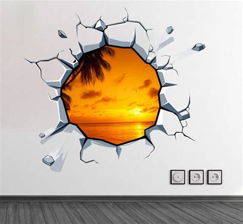 3D High-Def Wall Sticker Decals